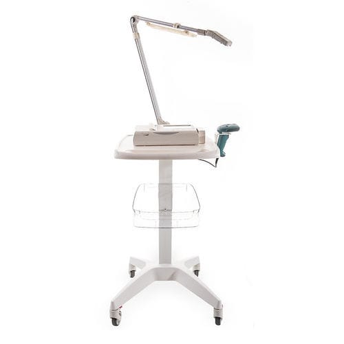 Carro médico - Mediroll LTD - para ECG / con soporte para ordenador portátil / con soporte para monitor