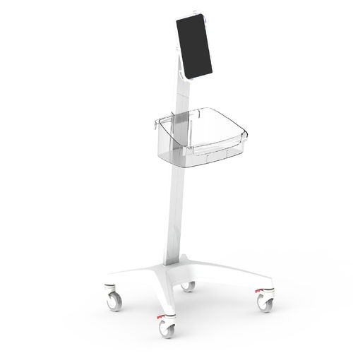 Carro informático médico - Mediroll LTD - para tabletas digitales / móvil / accesorios