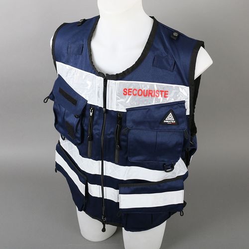 Chaqueta para conductor de ambulancia unisex - SEC1114 - Dimatex Securite SARL - azul