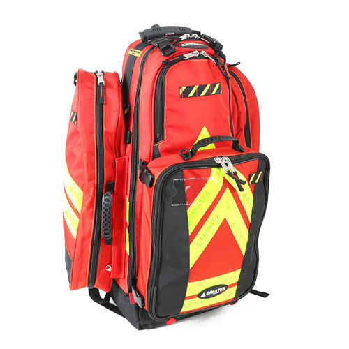 Mochila para botellas de oxígeno - OXY1034 - Dimatex Securite SARL - de emergencia / con asa / de tejido
