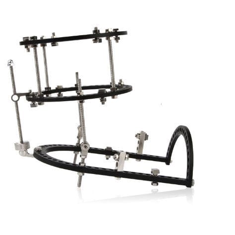 Fijador externo para tobillo - 17.232.04 series - 7S Medical International - circular / para adulto