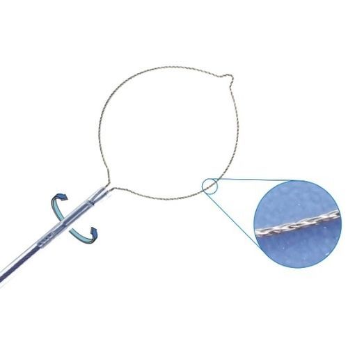 Cesta endoscopica para la extracción de pólipos intestinales - ScopeSnare - Creo Medical - recta