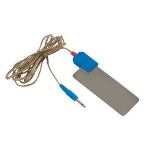 Placa neutra para bisturí eléctrico - Biogyn - de acero inoxidable