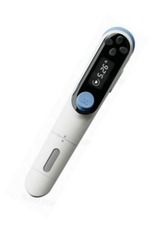 Pluma disparadora de lancetas de insulina - E-80 - GenSci Group - de diabetes / manual