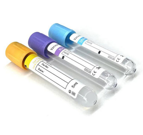 Tubo de extracción de laboratorio - GenSci Group - cilíndrico / de sangre / de vidrio
