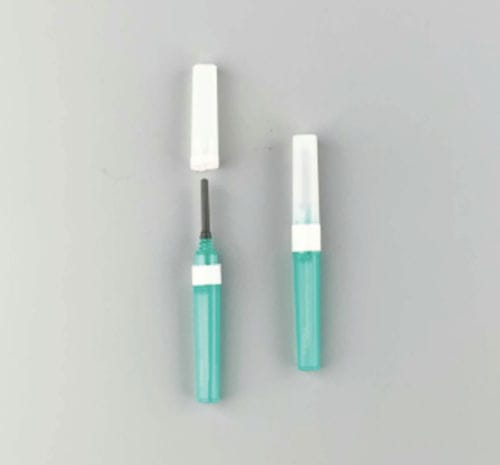Aguja de extracción de sangre - BC052 series - GenSci Group - tipo bolígrafo / 21 G / 22 G