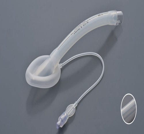 Máscara laríngea bucal - H020 series - GenSci Group - de silicona / de un solo uso / transparente