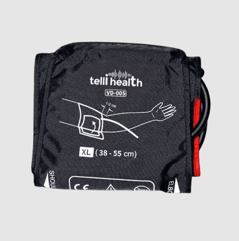 Manguito para la presión arterial - Telli Health LLC - para adulto / de nailon / XL