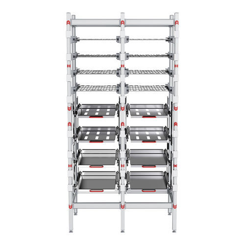 Estantería modular - Tray Type - Topmodul - de esterilización / enrejada / de aluminio