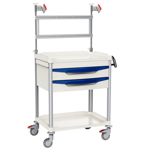 Carro médico - T003 - Topmodul - de uso general / para cuidados / de plástico