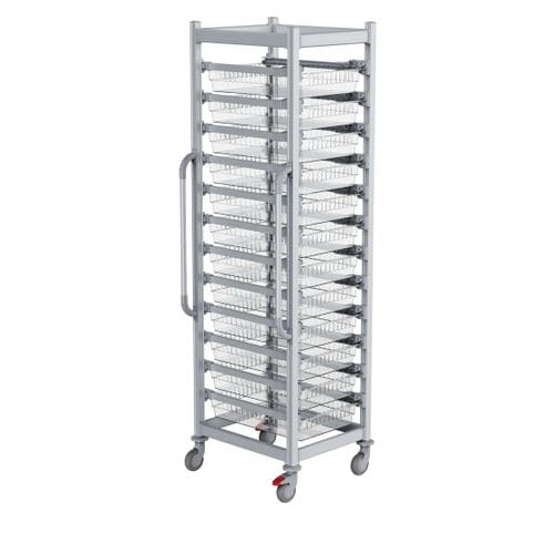 Carro médico - T4020-1 - Topmodul - de hospital / de esterilización / de limpieza