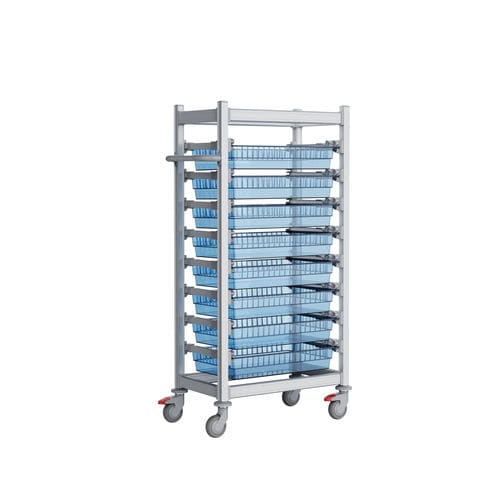 Carro de hospital - T6012-1 - Topmodul - de uso general / de transferencia / multifunción