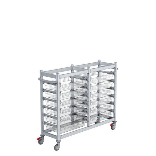 Carro médico - T6010-1 - Topmodul - de uso general / de transferencia / multifunción
