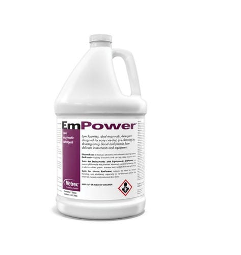 Detergente espumante - EmPower™ - Metrex - líquido / 20.000 ml / 60 ml