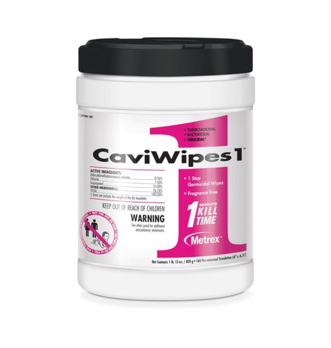 Toallita limpiadora para suelos y superficies - CaviWipes1™ - Metrex - lote de 160 / lote de 65 / lote de 45