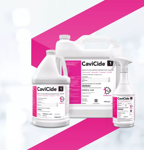 Detergente desinfectante - CaviCide1™ - Metrex - para superficies / líquido / 700 ml