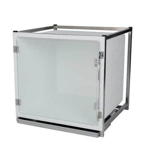 Jaula veterinaria para gatos - CP200015 - Vetinox - para perros / modular / con tapa transparente