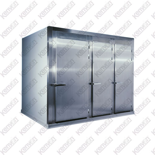 Cámara mortuoria para camillas mortuorias - KBC99iD - Mortuaryequipment.net - 9 cuerpos / de carga frontal / con puerta