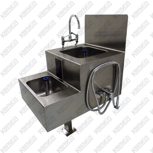 Pileta de embalsamamiento de acero inoxidable - Mortuaryequipment.net
