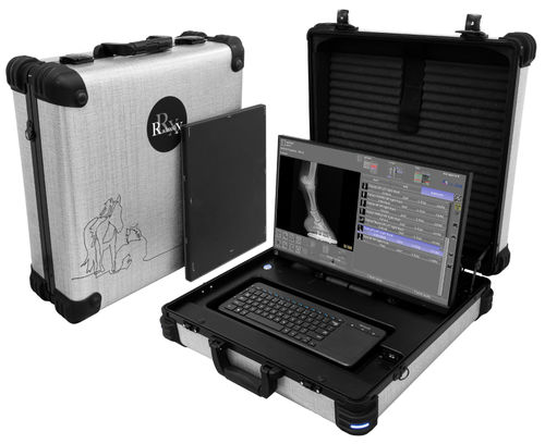 Sistema de radiografía veterinaria digital - Acuity DR Go - Radmedix - portátil