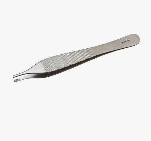 Pinza veterinaria - 015522  - Covetrus - para prensión de tejidos / de Adson / recta