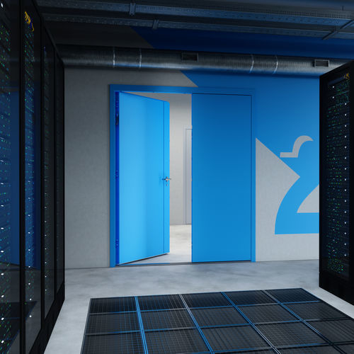 Puerta con protección contra las radiaciones ionizantes - Technica II DV - picard serrures - de seguridad / de hospital / abatible