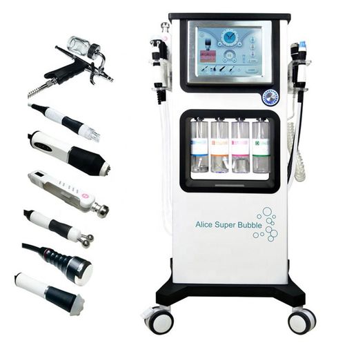 Unidad de rejuvenecimiento cutáneo con RF - Oxygen+Hydrofacial 7 handle - Miramhoo Aesthetics - unidad de microdermoabrasión / unidad de micropunción mecánica / unidad de peeling por ultrasonidos