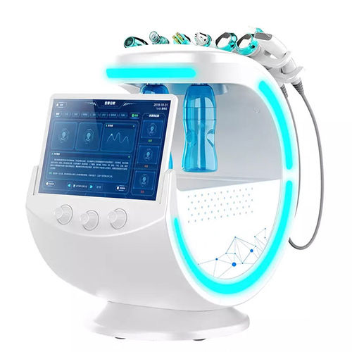 Unidad de microdermoabrasión - smart Ice Blue 7 in 1 - Miramhoo Aesthetics - unidad de peeling por ultrasonidos / unidad de needling e infusión de oxígeno