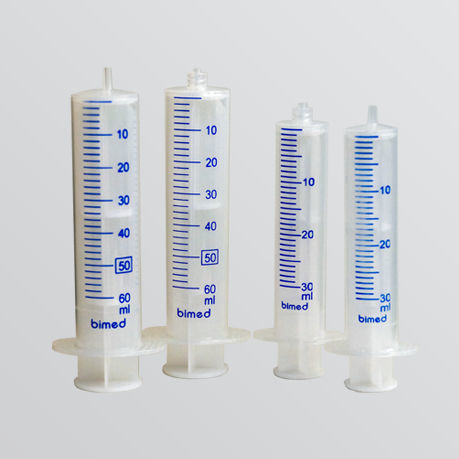 Jeringa 1 ml - Bimed - 60 ml / de plástico / estériles