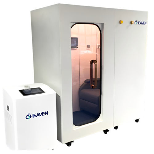 Cabina hiperbárica oxigenoterapia - WELLNESS PLUS&trade; - O2Heaven Reyosis Medical Solutions - con ruedas / monoplaza