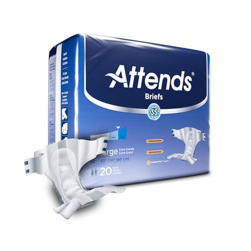 Pañal para adulto - DDA series - Attends - transpirable / caja de 24 unidades