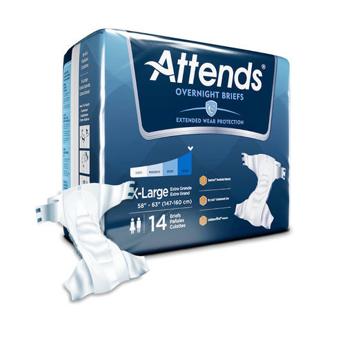 Pañal para adulto - DDEW series - Attends - transpirable / caja de 14 / caja de 18 unidades