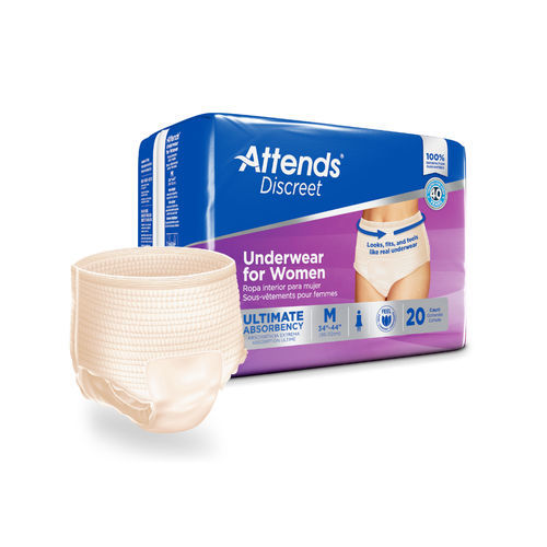 Pañal para mujer - ADUF series - Attends - transpirable / caja de 20 / caja de 16