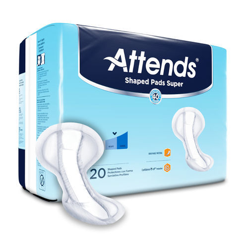Compresa higiénica para adulto - SPSA - Attends - transpirable / caja de 20