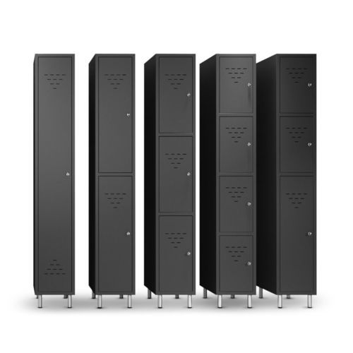 Taquilla de almacenamiento - TAQ-2M2P - Etenon Fitness - modular / de metal / multicolor