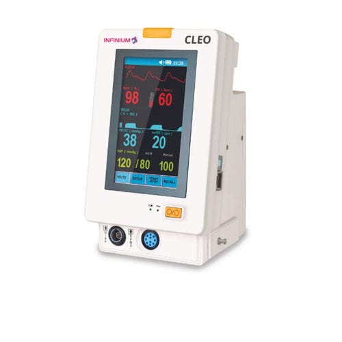 Monitor de constantes vitales en carro - Cleo  - Infinium Veterinary - portátil / de noche / SpO2