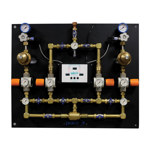 Colector para gases médicos - PNT-O2S-PLC-300	 - Point Medical Gas Systems - para laboratorio / para hospitales / para sistemas de distribución de gases médicos