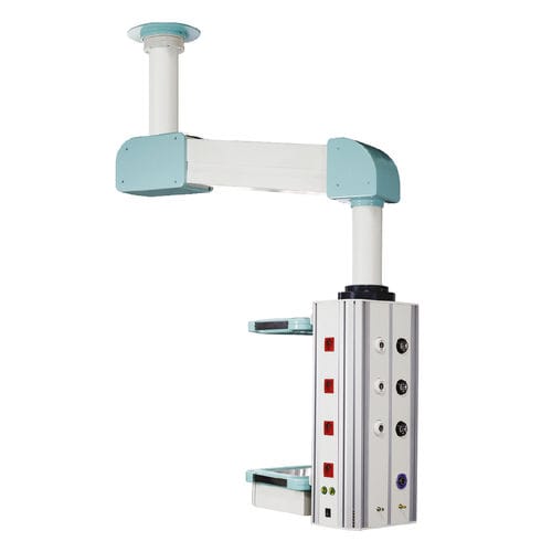 Brazo de distribución de techo - PNT-PEN-T-MKL	 - Point Medical Gas Systems - de pared / de suelo / móvil