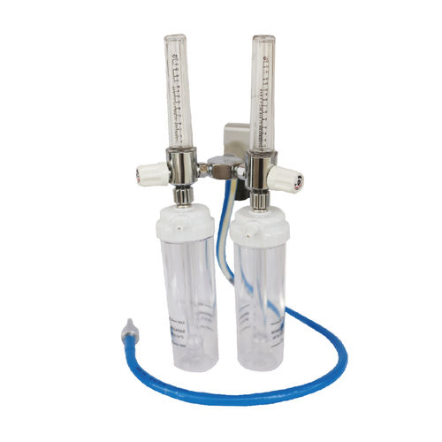 Flujómetro doble - PNT-FLV-H-C-BS - Point Medical Gas Systems - de gases médicos / para hospitales / médico