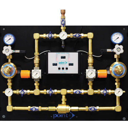 Colector para gases médicos - PNT-O2S-PLC-150	 - Point Medical Gas Systems - para laboratorio / para hospitales / para sistemas de distribución de gases médicos