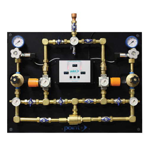 Colector para gases médicos - PNT-O2S-PLC-35	 - Point Medical Gas Systems - automático / de inversión de caudal / de alta presión