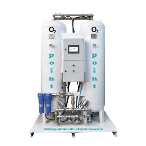 Generador de oxígeno médico - X: 50/100/150/200- 2000 - Point Medical Gas Systems - para asistencia domiciliaria / veterinario / modular