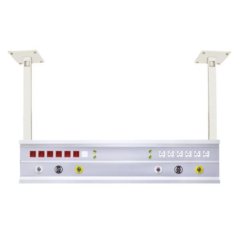 Unidad médica de cabecera de pared - PNT-TA-CK-L - Point Medical Gas Systems - horizontal / modular / de techo