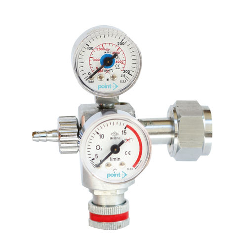 Regulador de presión de gases médicos - PNT-A-T-R-O-X X: 3/4, 5/8 - Point Medical Gas Systems - para ambulancias / médico / monoetapa