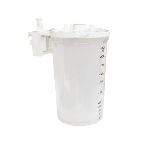 Recipiente de aspiración para fluidos corporales - PNT-VK-K - Point Medical Gas Systems - de policarbonato