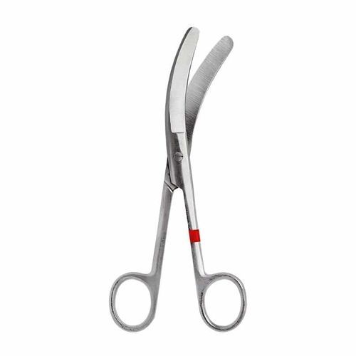 Tijera para cordón umbilical - 360008-3 - Fuhrmann - para humanos / de un solo uso / curvada