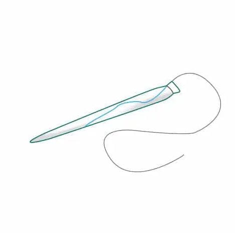 Hisopo de limpieza para el cuidado de las heridas - 32 series - Fuhrmann - de algodón / caja de 10 / caja de 5