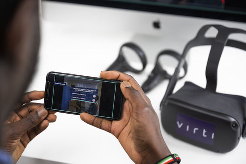 Sala de realidad virtual médica - Virti - para la formación en medicina