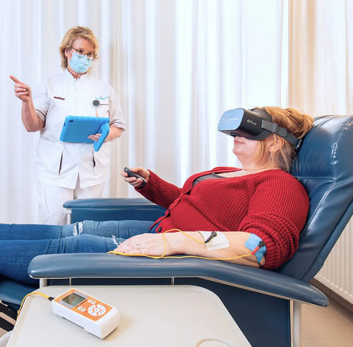 Sala de realidad virtual médica - SyncVR - para la gestión del dolor