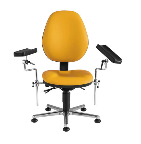 Sillón para extracción de sangre manual - HAEMO-LIFT Vario - SIMPEX - de altura variable / de altura fija / ergonómico